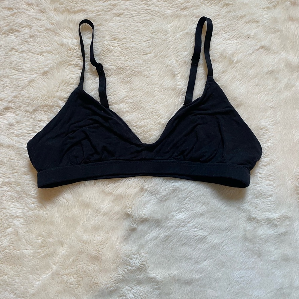 Aerie Black Modal Bralette